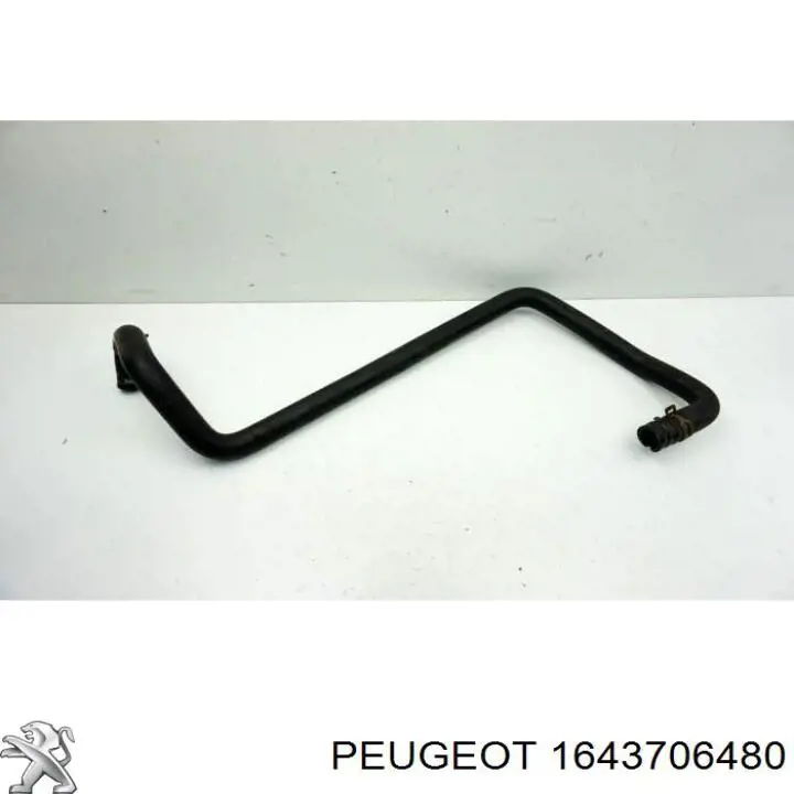 1643706480 Peugeot/Citroen Шланг радіатора опалювача/грубки, подача