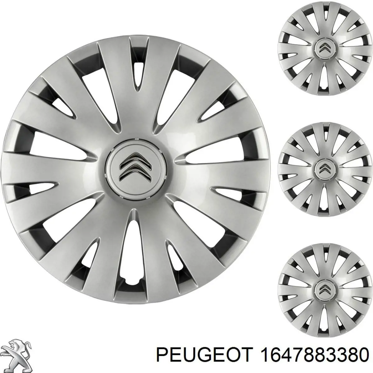 1647883380 Peugeot/Citroen Гальмо дискове переднє