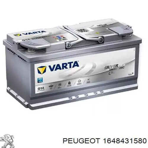Купити Акумулятор Peugeot/Citroen 95 А/г (1648431580)