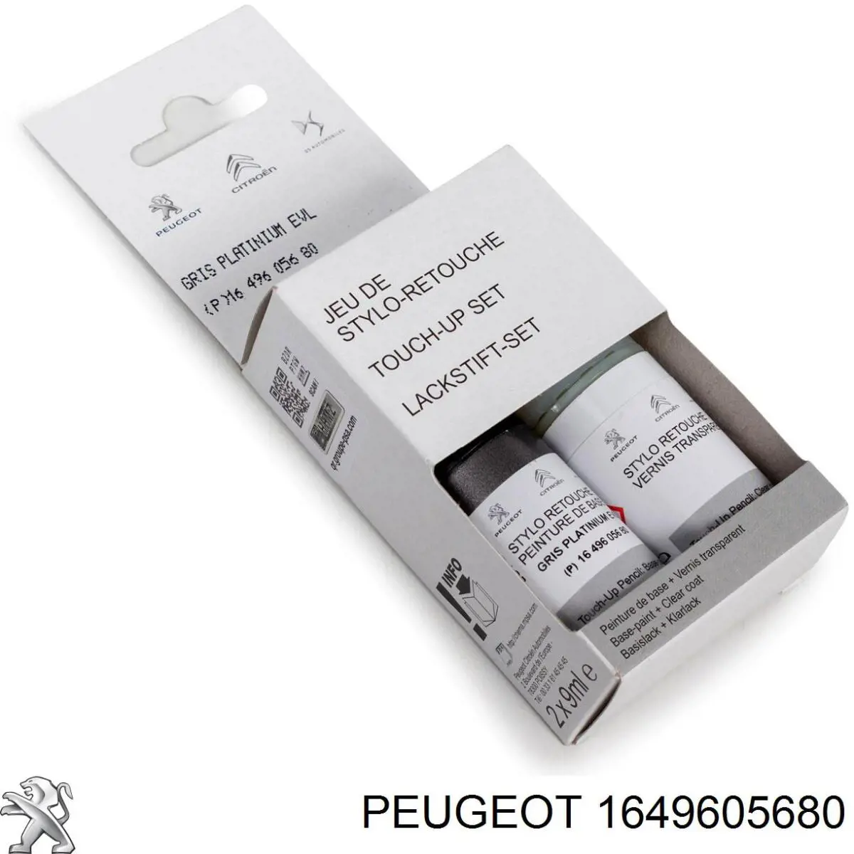 Фарба для дисків Peugeot/Citroen 1649605680 ціна, від 20.06 USD