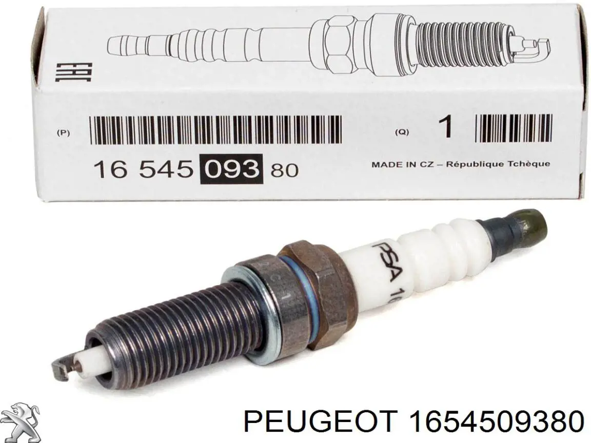 Свічки автомобільні Peugeot/Citroen 1654509380 ціна, від 9.71 USD