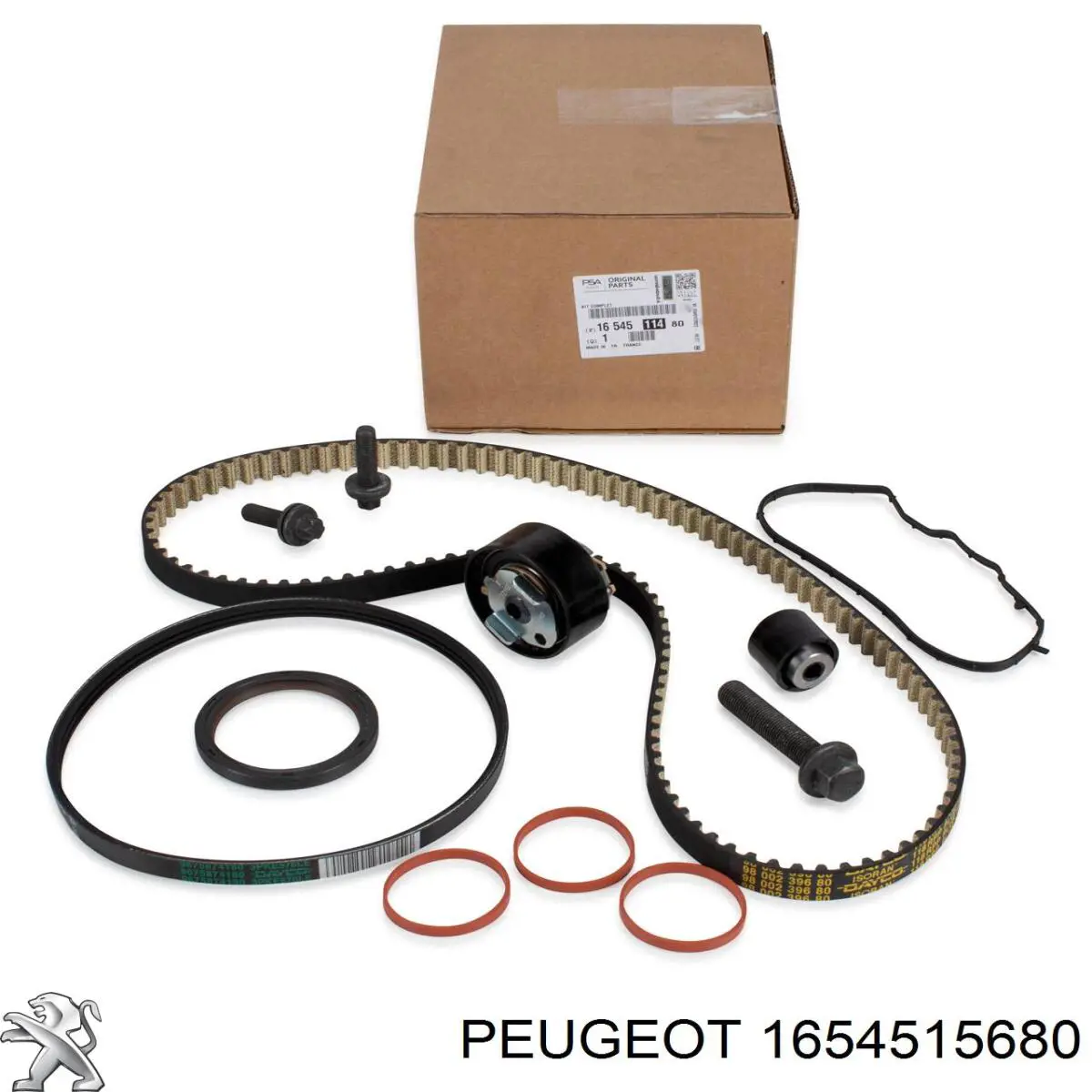 1654515680 Peugeot/Citroen Ремінь ГРМ, комплект