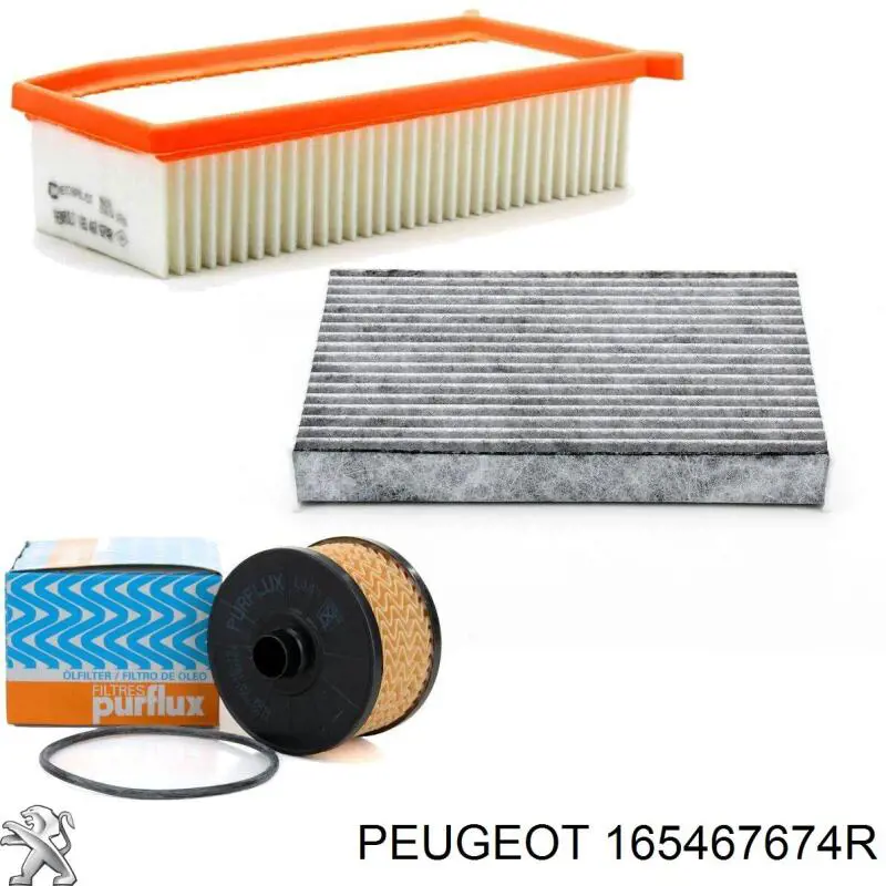 Купити 165467674R Peugeot/Citroen Автомобільний фільтр повітря