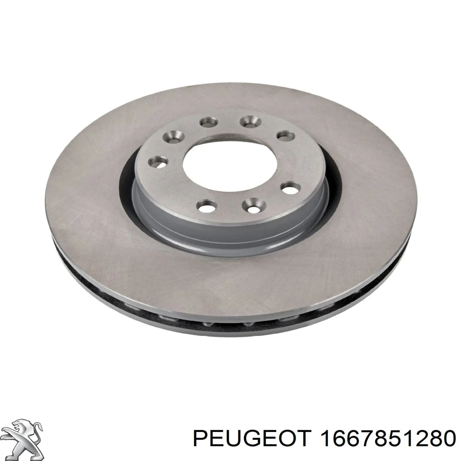1667851280 Peugeot/Citroen Гальмо дискове переднє