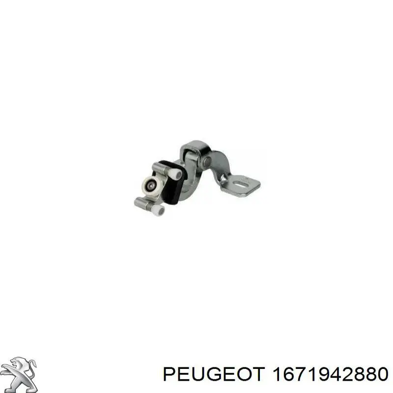 Купити 1671942880 Peugeot/Citroen Ущільнювач двері передньої лівої (на двері)