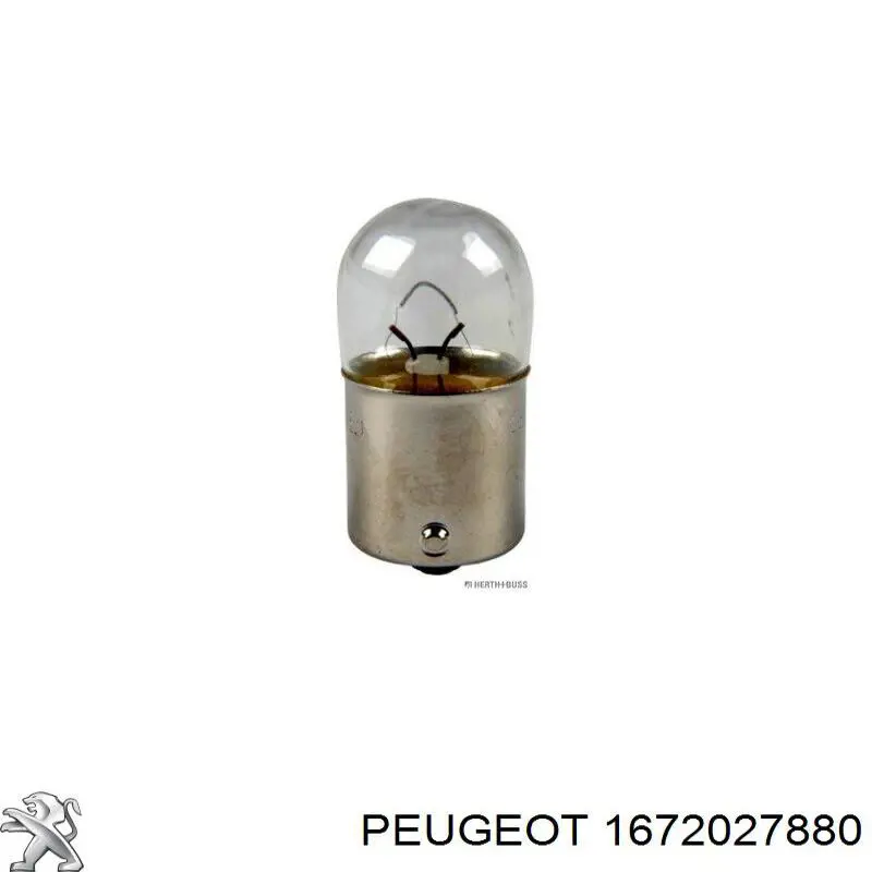 1672027880 Peugeot/Citroen Лампа автомобільна