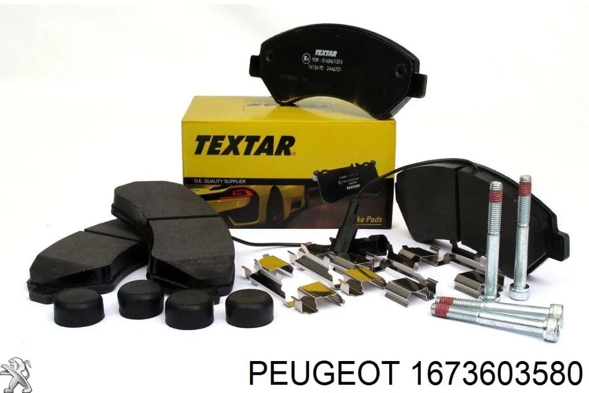 1673603580 Peugeot/Citroen Передні гальмівні колодки