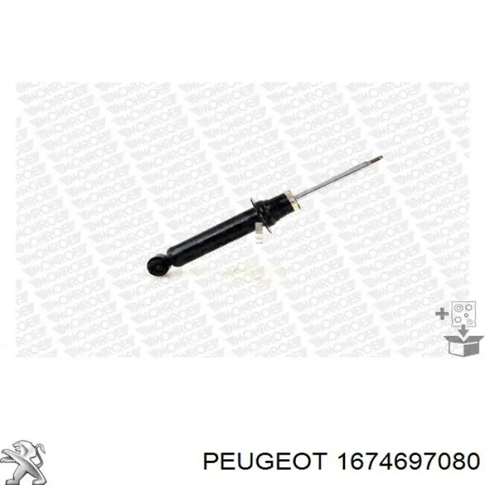 Стойка амортизатора передняя Peugeot/Citroen 1674697080 ціна, від 36.09 USD