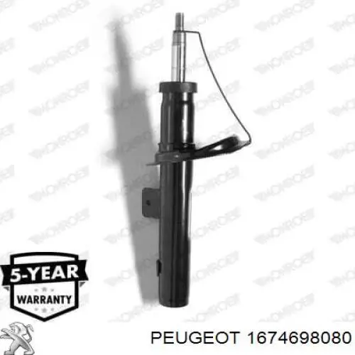 Купити 1674698080 Peugeot/Citroen Амортизатора передній лівий