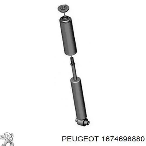 Купити 110886 Maxgear Амортизатор передній, правий