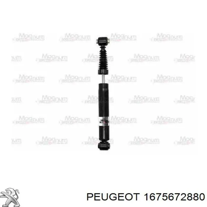 Амортизатор задній Peugeot/Citroen 1675672880 ціна, від 60.99 USD