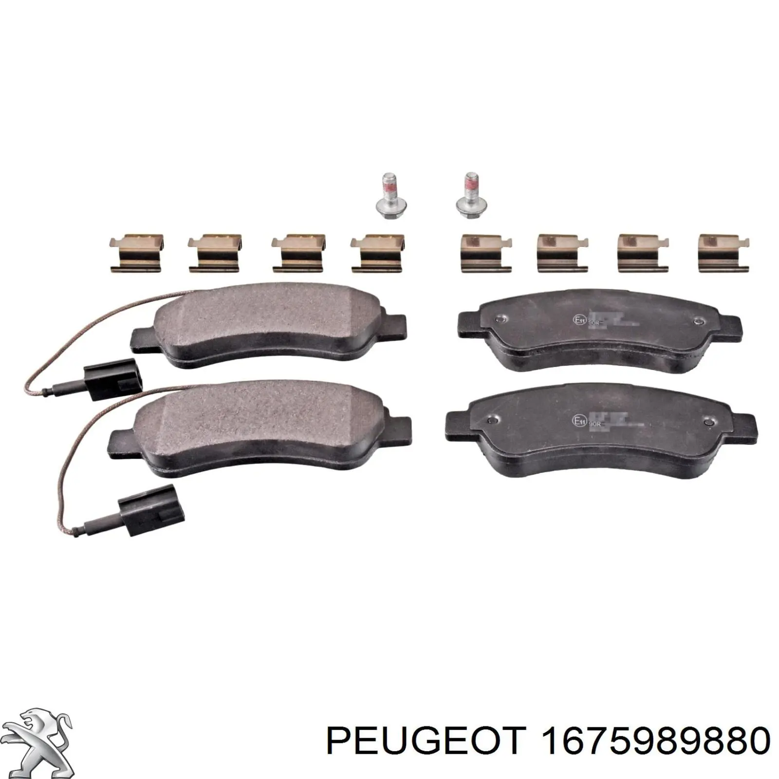 Купити 1675989880 Peugeot/Citroen Задні колодки