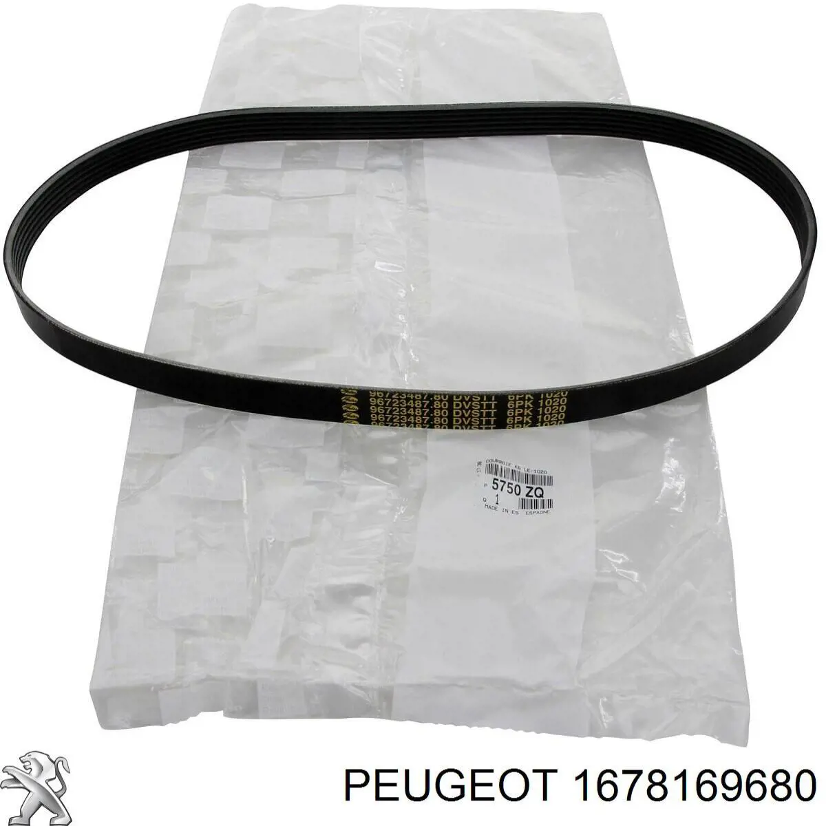Купити 1678169680 Peugeot/Citroen Ремінь генератора