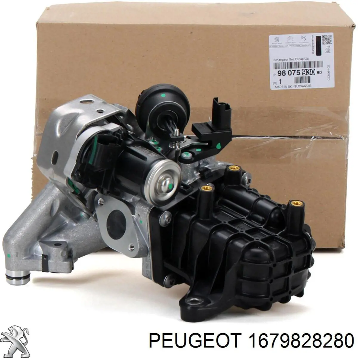 Клапан EGR Peugeot/Citroen 1679828280 ціна, від 491.20 USD
