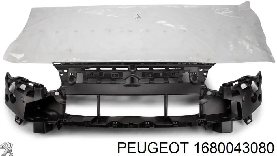 1680043080 Peugeot/Citroen кронштейн бампера переднього, центральний