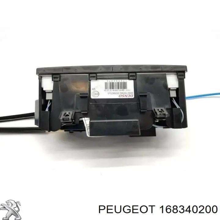 Блок управління кондиціонером 168340200 Peugeot/Citroen
