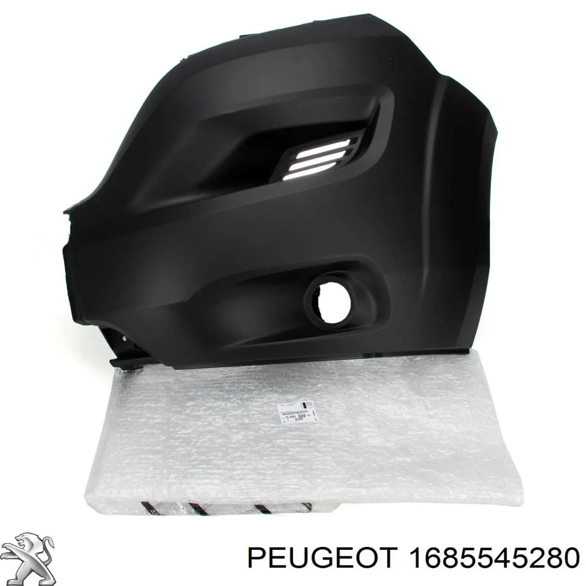 Бампер передній, ліва частина 1685545280 Peugeot/Citroen
