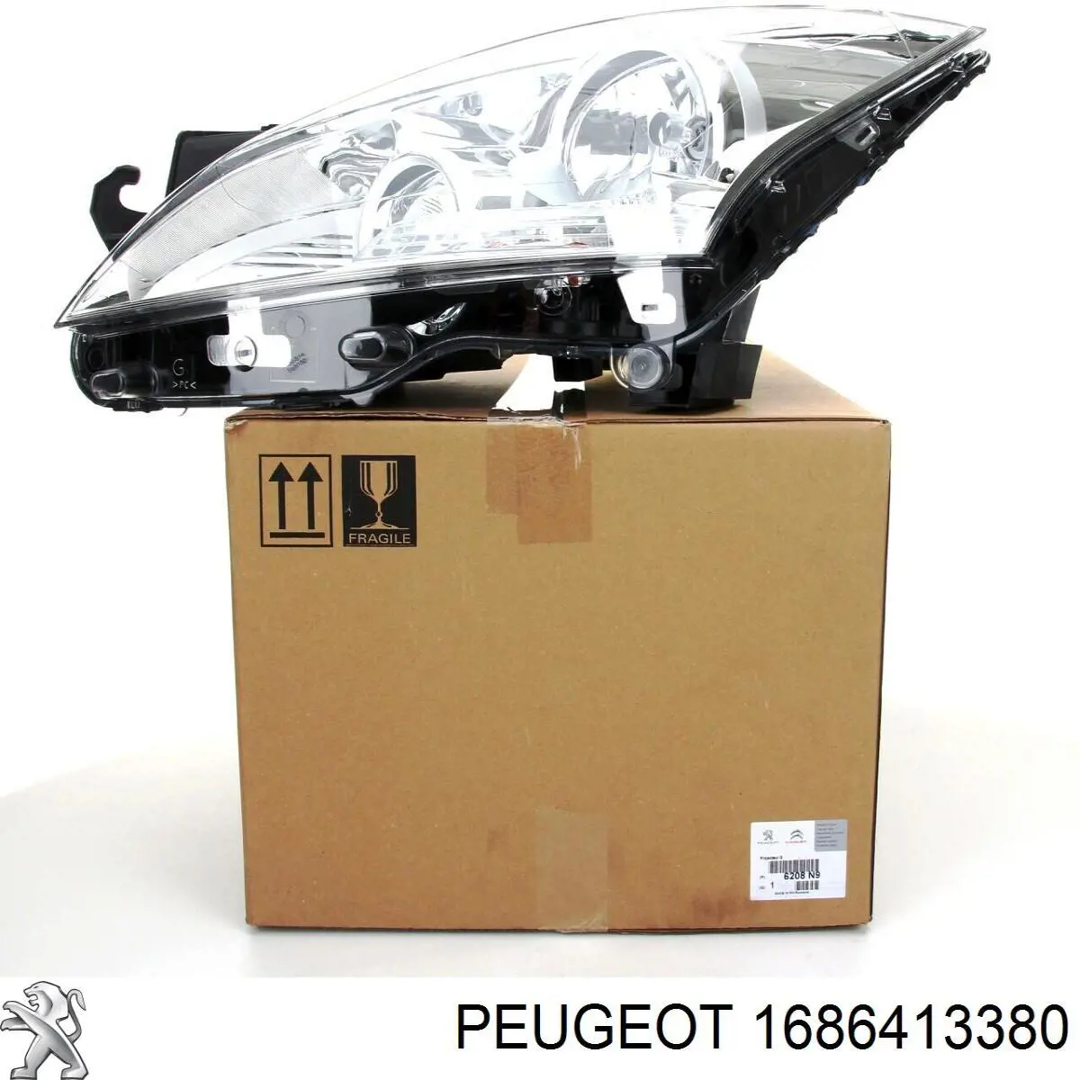 Основна фара - вставка Peugeot/Citroen 1686413380 ціна, від 19.15 USD