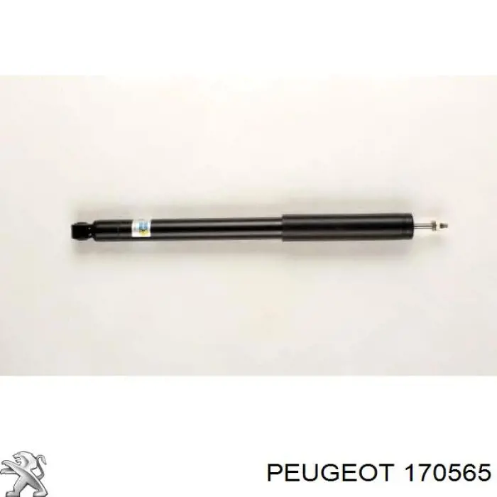 170565 Peugeot/Citroen труба приймальна (штани глушника, передня)