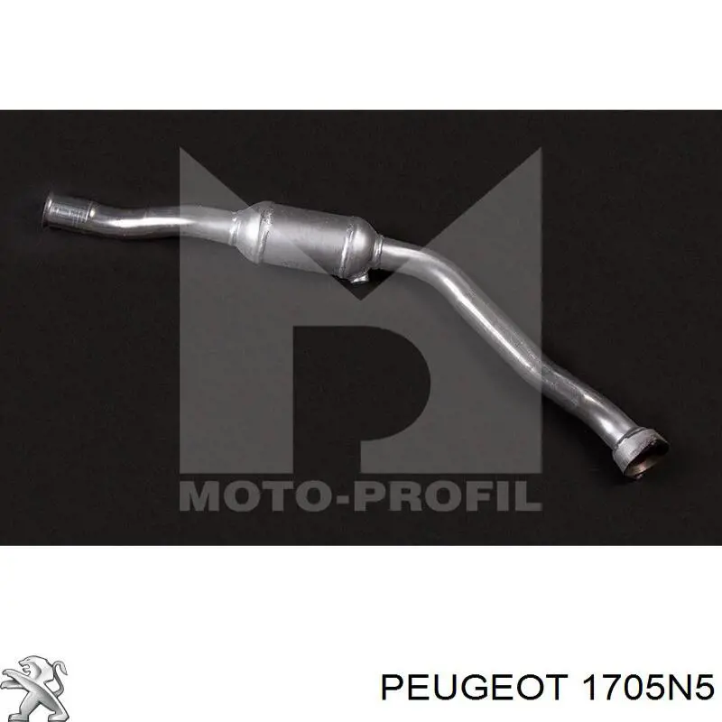 Каталізатор 1706S8 Peugeot/Citroen