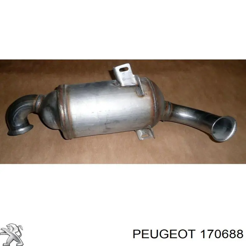 170688 Peugeot/Citroen конвертор-каталізатор (каталітичний нейтралізатор)