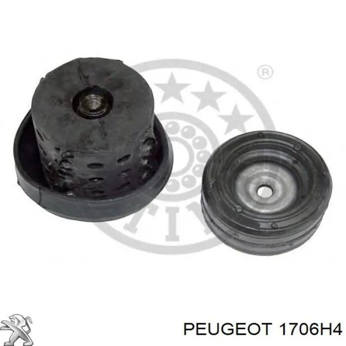 1706H4 Peugeot/Citroen Середній глушник