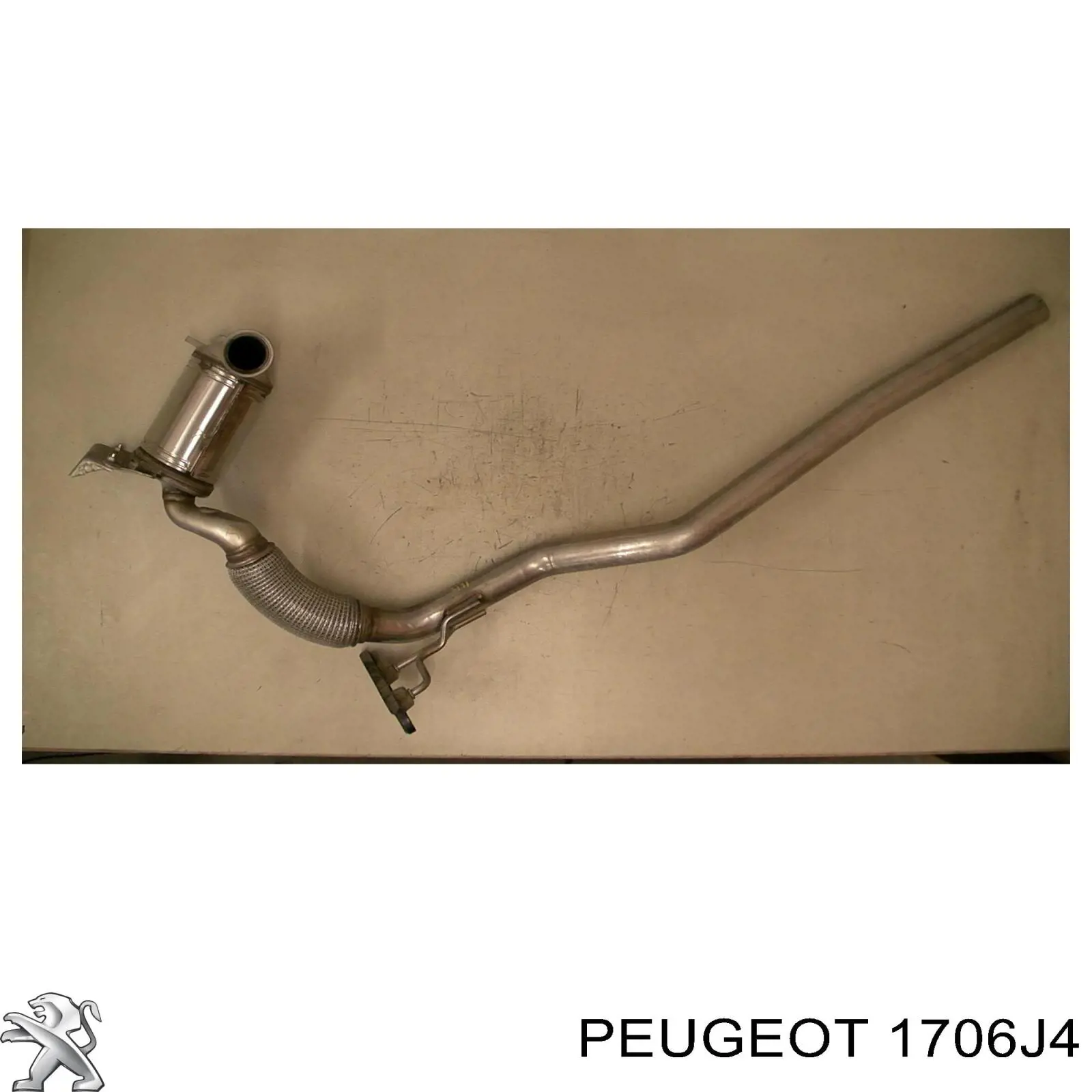 Купити 1706J4 Peugeot/Citroen Перетворювач відпрацьованих газів