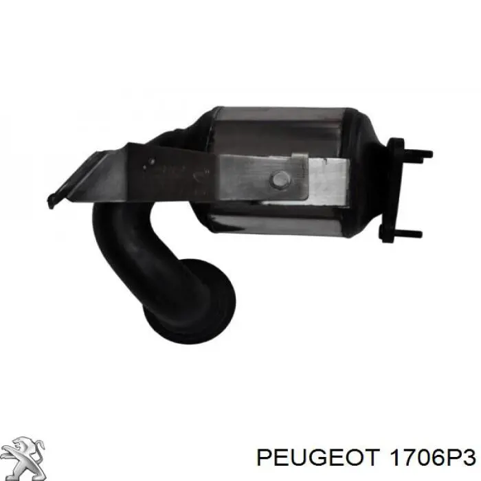 Купити 1706P3 Peugeot/Citroen Перетворювач відпрацьованих газів