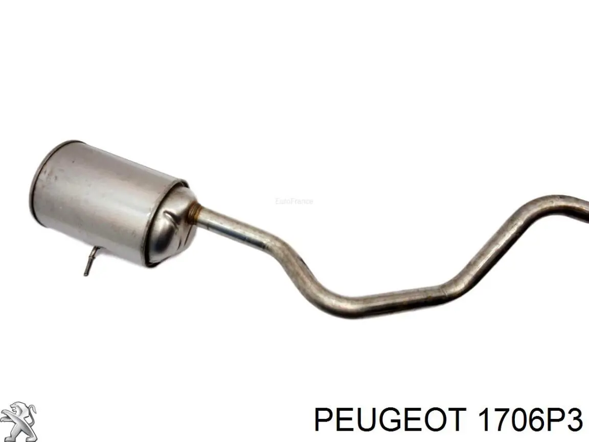 Конвертор-каталізатор (каталітичний нейтралізатор) Peugeot/Citroen 1706P3 ціна, від 209.02 USD