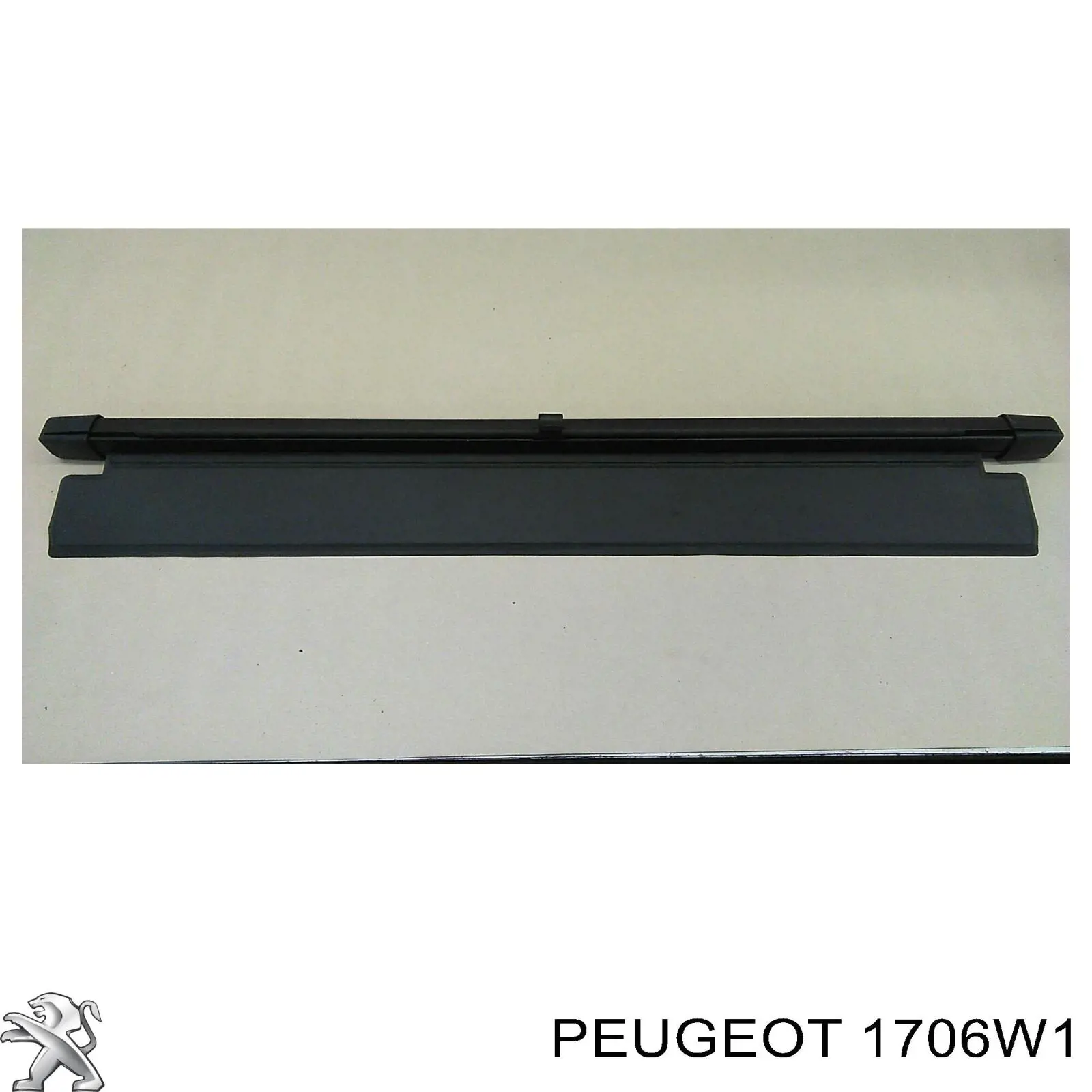 1706W1 Peugeot/Citroen Каталітичний нейтралізатор відпрацьованих газів