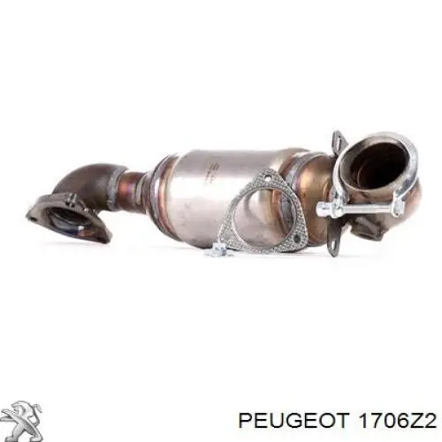 Купити 1706Z2 Peugeot/Citroen Перетворювач відпрацьованих газів