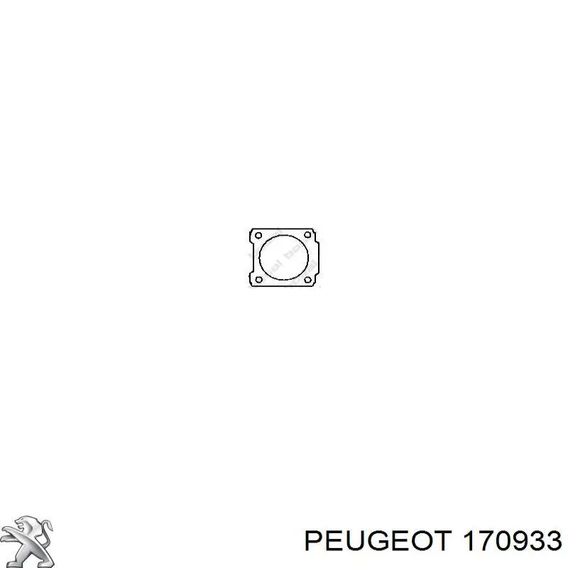 Купити 170933 Peugeot/Citroen Прокладка до глушника