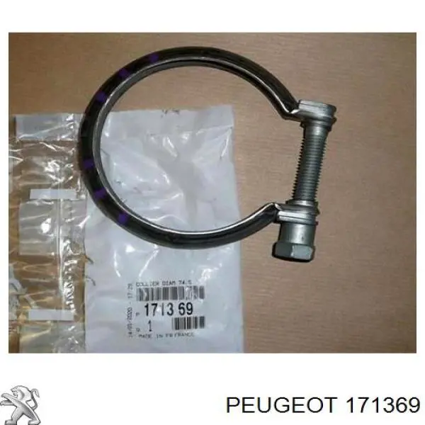 Купити 171369 Peugeot/Citroen З'єднувальні елементи, система випуску