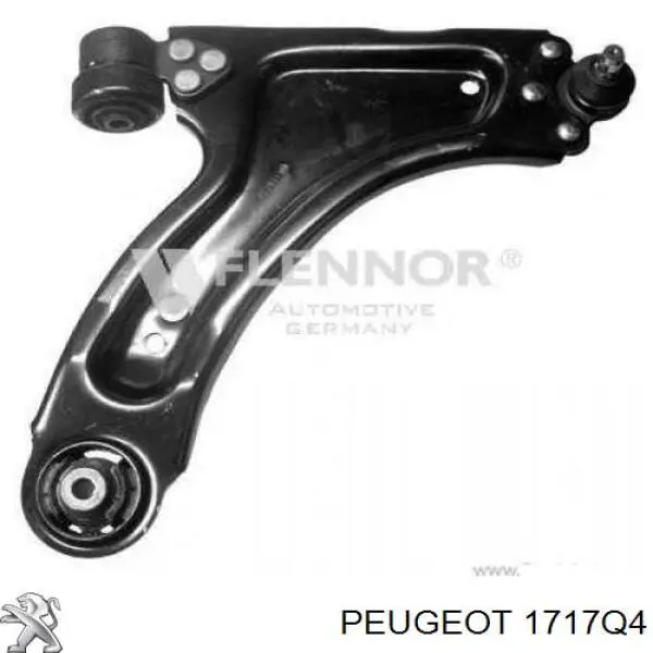 Глушник Peugeot/Citroen 1717Q4 ціна, від 56.42 USD