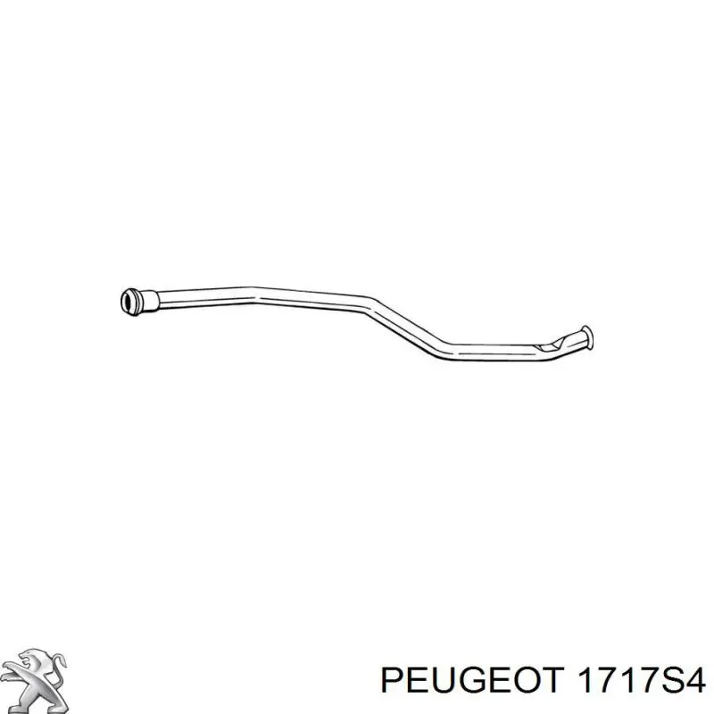 Глушник Peugeot/Citroen 1717S4 ціна, від 22.14 USD