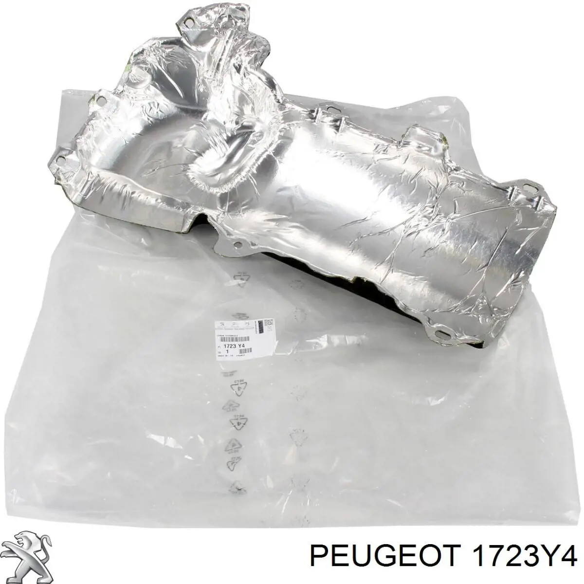 Кришка випускного колектора Peugeot 206 (T3E) (Пежо 206)