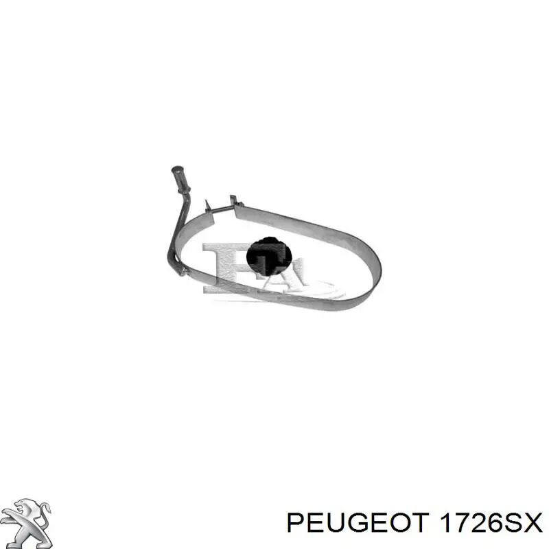 Вихлопна труба Peugeot/Citroen 1726SX ціна, від 343.01 USD