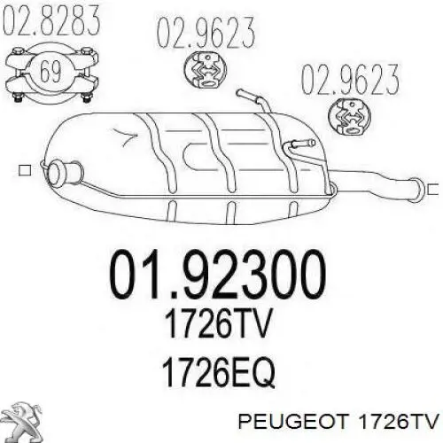 Вихлопна труба Asmet 09068 ціна, від 57.69 USD