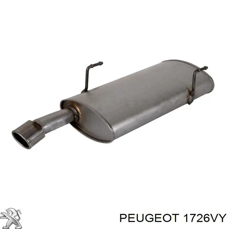 Купити 1726VY Peugeot/Citroen Вихлоп