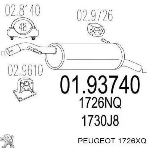  00001726ZP Peugeot/Citroen