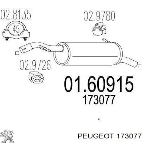  173077 Peugeot/Citroen