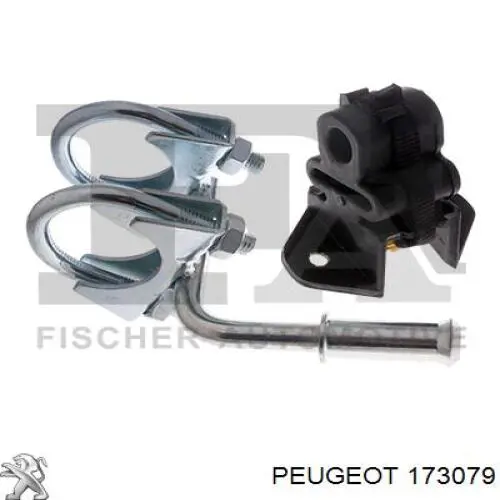 Вихлоп Peugeot/Citroen 173079 ціна, від 85.72 USD