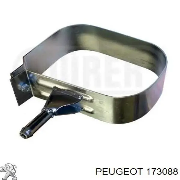 Вихлопна труба Peugeot/Citroen 173088 ціна, від 56.86 USD