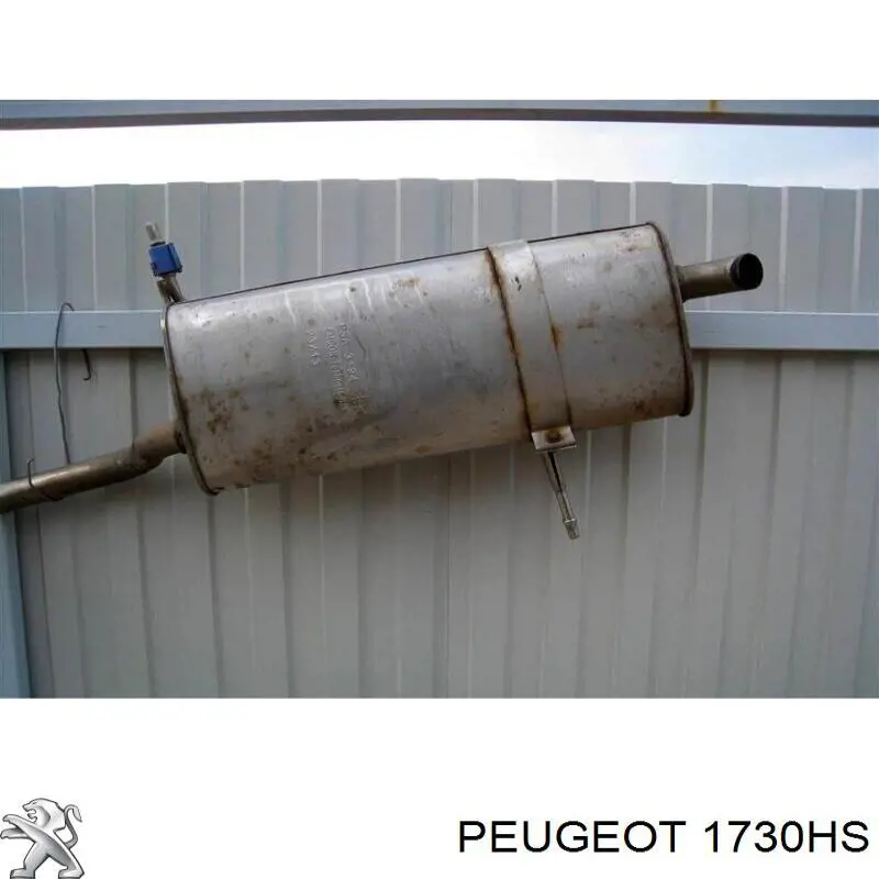 Купити 1730HS Peugeot/Citroen Глушник вихлопних газів кінцевий