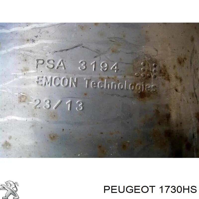 Вихлоп Peugeot/Citroen 1730HS ціна, від 578.21 USD
