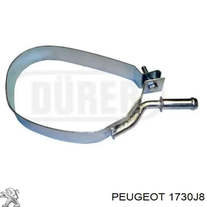 Купити 1730J8 Peugeot/Citroen Вихлоп