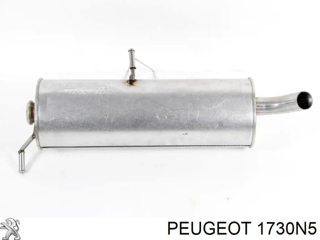 Купити 1730N5 Peugeot/Citroen Глушник вихлопних газів кінцевий