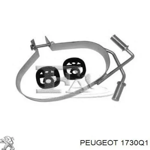 Купити 1730Q1 Peugeot/Citroen Вихлоп