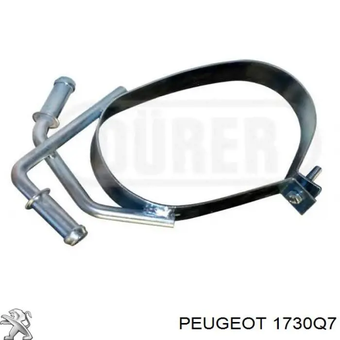Вихлоп Peugeot/Citroen 1730Q7 ціна, від 42.23 USD
