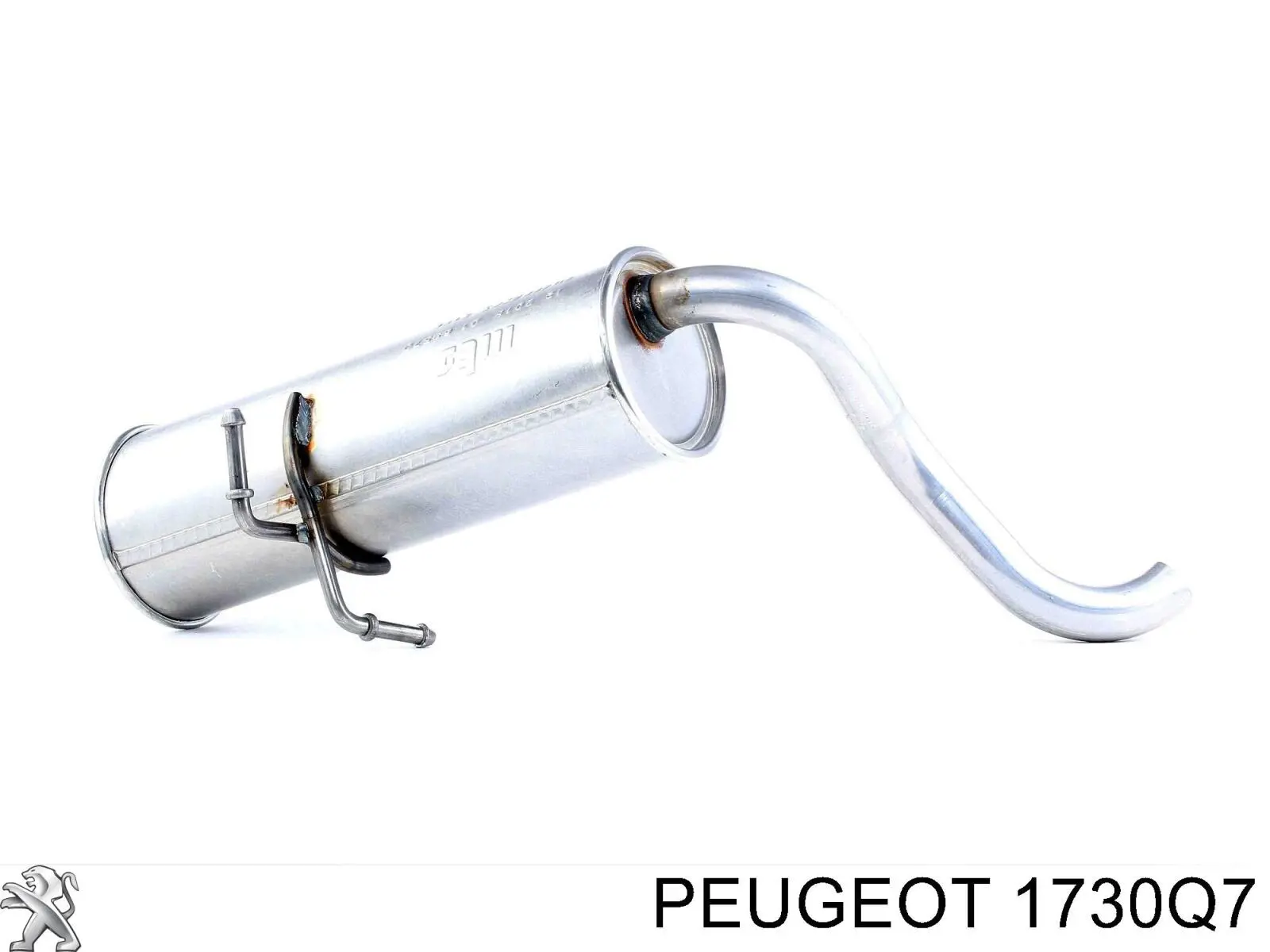 Купити 1730Q7 Peugeot/Citroen Глушник вихлопних газів кінцевий